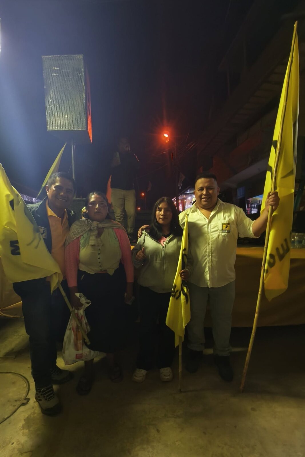 Pasacalle en Molinos reunió a simpatizantes de HUAPRI en Pachitea